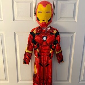 Kids Red Superhero Costume